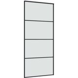  Klizna vrata s priborom 90 x 205 cm od ESG stakla i aluminija | Eponuda.com