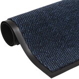 vidaXL Predpražnik taftani 60x180 cm moder | Shoptok.si