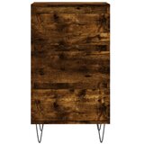  Komoda boja dimljenog hrasta 40 x 35 x 70 cm konstruirano drvo Smeđa | shoptok.hr