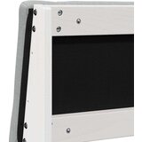 vidaXL Tapecirano vzglavje Svetlo siva 140 cm Masivno borovo les | Shoptok.si