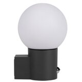 Kanlux 46081-Spoljašnja zidna svetiljka sa senzorom STONO 1xE27/15W/230V IP65 antracit | Eponuda.com