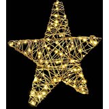  3D Zvijezda Topla bijela 55 x 52.5 x 9 cm Ratan | shoptok.hr
