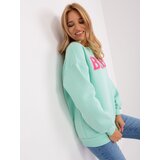 Wow Donna Sweatshirt-EM-BL-617-11.32-mint | Shoptok.si