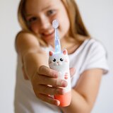innoGIO GIOcat sonična zobna ščetka za otroke White 1 kos | Shoptok.si