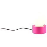 Tri O Rožnata namizna svetilka s steklenim senčnikom (višina 17 cm) Countess – | Shoptok.si