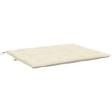  Jastuk za vrtnu klupu krem bijeli 120x(50+50)x7 cm od tkanine | Eponuda.com