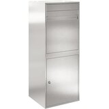  Sandučić za pakete Srebrno 47,5 x 38 x 59 cm Nehrđajući čelik | shoptok.hr
