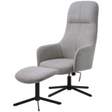 Unique Furniture Svetlo siv fotelj za sprostitev Manning – | Shoptok.si