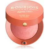 Bourjois Little Round Pot rdečilo za obraz 2,5 g odtenek 16 Rose Coup De Foudre za ženske