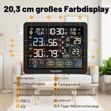 RADDY N80 pametna Wi-Fi vremenska postaja z zunanjim senzorjem | Shoptok.si