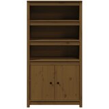  Visoka komoda boja meda 80 x 35 x 154 cm od masivne borovine | shoptok.hr