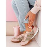 DStreet Sportowe sneakersy damskie INFAMES różowe | shoptok.hr