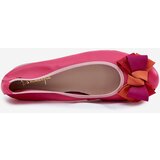 Maciejka Leather Ballet Flats With Bow | Shoptok.si