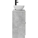  Kupaonski umivaonik s sudoperom Betonska siva 54 x 35 x 83 cm | shoptok.hr