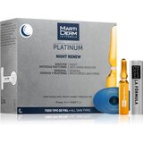 MARTIDERM Platinum Night Renew eksfoliacijski piling serum v ampulah 10x2 ml | Shoptok.si