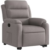  Naslanjač s funkcijo vstajanja taupe blago, (20927807) | Shoptok.si