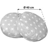 MID.YOU Okrasna Blazina Lino, Bela, 2 Kos | Shoptok.si