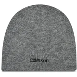 Calvin Klein Kapa Basic Wool No Fold Beanie K50K507444 Siva