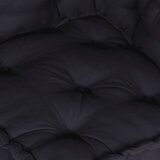  Modularna sofa s 2 sjedišta Antracit 140x70x36 Tkanina | shoptok.hr