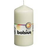 Bolsius debele svijeće 10 kom 120 x 58 mm boja bjelokosti | shoptok.hr