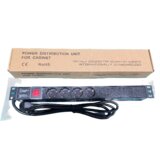 ExeLink Razvodni PDU panel za rack 19 in, sa 4 utičnih mesta, kabl 2m (aluminijum) | ePonuda.com