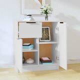  Komoda bijela 60x30x70 cm od konstruiranog drva | shoptok.hr
