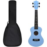 vidaXL Otroški ukulele soprano s torbo baby moder 23", (20753656) Cene