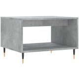 vidaXL Klubska mizica betonsko siva 60x50x40 cm inženirski les | Shoptok.si