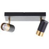 Brilliant LED spot svetiljka VIGOLO 2xGU10/5W/230V crna/zlatna | Eponuda.com