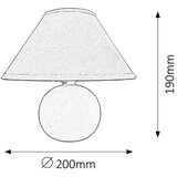 Rabalux 4904 - Stona lampa ARIEL 1xE14/40W/230V | Eponuda.com