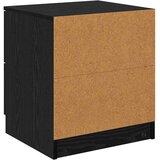  Noćni ormar 2 pcs Crni hrast 45 x 39 x 50 cm Konstruirano drvo | shoptok.hr