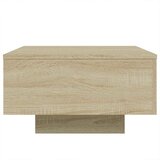  Stolić za kavu boja hrasta 55x55x31 cm od konstruiranog drva | Eponuda.com
