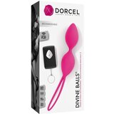 Dorcel Divine Balls - punjiva, radio-kontrolirana, vibrirajuća gejša lopta (ružičasta) | shoptok.hr