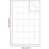  2-u-1 Punionica Bijelo 140 x 220 cm Perje | shoptok.hr