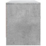 TV ormarić boja betona 102x30x37,5 cm od konstruiranog drva | shoptok.hr