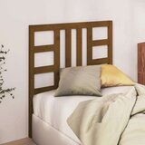  Posteljno vzglavje medeno rjavo 96x4x100 cm trdna borovina, (20645113) | Shoptok.si