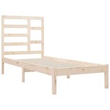  Posteljni okvir iz trdnega lesa 90x190 cm, (20903697) | Shoptok.si