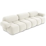 Makamii Bijela baršunasti sofa 285 cm Lokua – | shoptok.hr