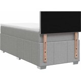  Boxspring krevet s madracem Svjetlosiva 80 x 200 cm Tkanina | shoptok.hr