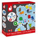 Janod otroški izobraževalni puzzli i learn the alphabet | Shoptok.si