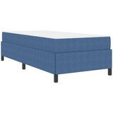  Krevetna konstrukcija Plava 90 x 190 cm Baršunasta tkanina | shoptok.hr