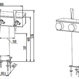 ich-zapfe Schanksäule T Grand 3-leitig - 3 pipe, nerjavno jeklo, kompaktna za bare, (5000216588) | Shoptok.si
