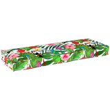  Jastučić za klupu tropska džungla 120x40x8 cm Oxford tkanina | shoptok.hr