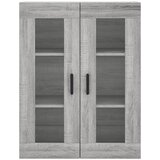  Visoka komoda siva sonome 69,5x34x180 cm od konstruiranog drva | shoptok.hr