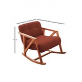 Atelier Del Sofa fotelja nini sallanan vermilion