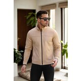 Dewberry 24285 Suede Mens Jacket-CREAM Cene