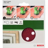 Bosch 5-delni set brusnih listova za ekscentar brusilice 2609256A16 | Eponuda.com