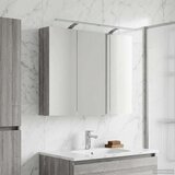  Kopalniška ogledalna omara Siva Sonoma 100 x 14,5 x 70 cm, (5000233131) | Shoptok.si