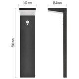  LED solarna lampa sa senzorom LED/4,4W/3,7V 2200 mAh IP44 | Eponuda.com