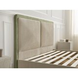 Bobochic Paris Bež oblazinjena oblazinjena zakonska postelja z letvenim dnom 180x200 cm Mara – | Shoptok.si